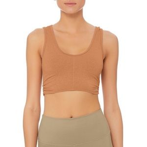 Alo Yoga | Delicate Twisted Bra Tank | Henna